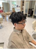 2ブロック×ニュアンスパーマ