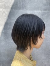 アオノバ バイ ラバーズ(Aono'Ba by LOVERS) 《しっかり軽く!》ボブウルフ☆