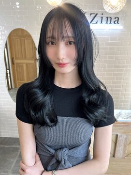 ジーナ 西新(Zina) ＊ブルーブラック　福岡/西新