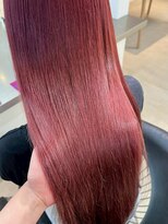 ラック 表参道(LUCK) ワインレッド/ケアブリーチ/ブリーチ/表参道/原宿