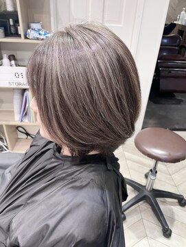 フィーリー ヘア デザイン 太田店(feAry) 大人感白髪ぼかしハイライト