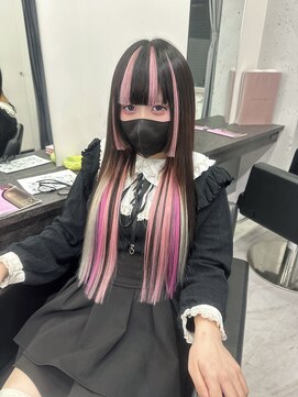 ミニョン(Mi9non) 3色インナーカラー