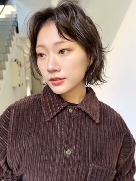 トリッカ 銀座(tricca) ニュアンスボブパーマ/パーマ/レイヤーパーマ