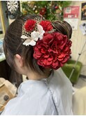 成人式ヘアー