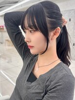エジョン 幡ヶ谷店(Aejon)&nbsp;顔まわり/レイヤーロング/韓国ヘア/ベビーピンク/新宿