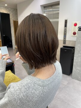 サンド 銀座(sand) 毛流れが大人っぽい◎レイヤーボブ