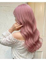 エノア 東京(ENORE)&nbsp;ピンクベージュ/ダブルカラー/ロング