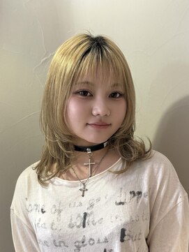 アルテヘアー(arte HAIR) 【arte HAIR】ミディアムレイヤー/顔周りカット