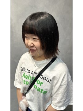 レヴィ 神楽坂(Levi) 外ハネボブ顔周りレイヤーカット