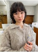 ソフトマレット　レイヤーパーマ　ウルフパーマミディアムパーマ