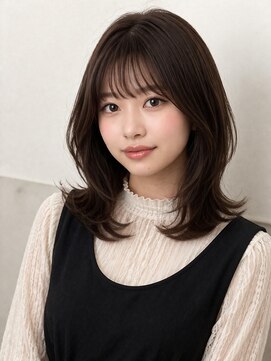 ワゴンバイアフロート(Wagon by afloat) セミロング20代30代ストレートレイヤー前髪なし前髪あり池袋