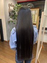 ヘアケアサロン トップハット(Hair care salon TOPHAT) ストレートスーパーロングスタイル