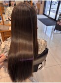 髪質改善ストレート