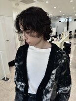 モト 船橋(moto)&nbsp;韓国風シャドウパーマ×無造作ウルフショート【京成船橋】