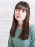 【湿気対策☆気になる前髪.顔周りに】カット+ポイント縮毛矯正￥9900