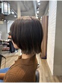 レイヤーショートボブ