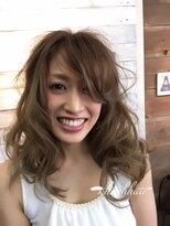 ダブル ヒッチ ヘア(W Hitch hair)&nbsp;グレージュアッシュベージュ