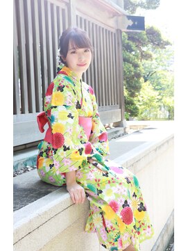 ネオリーブクレア 綱島店(Neolive Krea) 夏花火大会 遊覧船 夏祭り 浴衣着付けや浴衣アレンジは可愛く☆