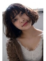 ネルバイグリーン(Nelle by green)&nbsp;springy perm bob