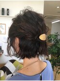 ショートボブアレンジ