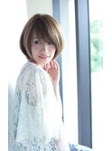 <<uri/二子玉川>>　丸み×大人ショートボブ