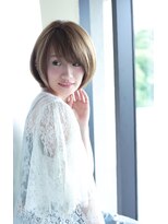 ネオリーブウリ 二子玉川店(Neolive uri)&nbsp;<<uri/二子玉川>>　丸み×大人ショートボブ