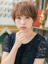 カバーヘア ブリス 戸田公園西口店(COVER HAIR bliss)&nbsp;斜めバングで小顔くせ毛風ショートボブb戸田公園20代30代40代!