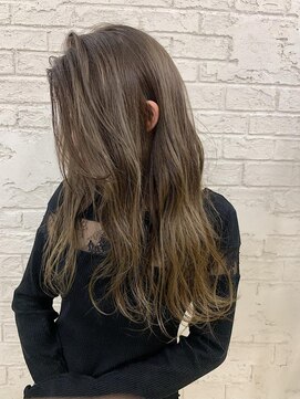 プライズ 池袋店(prize) ハイライトグレージュロングウォーターフォール2119