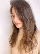 ロンド ストラーダ 心斎橋(Lond strada)&nbsp;【津賀　涼】ショートグレージュカラーボブウルフココアベージュ