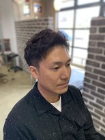 ハングアウト(HANGOUT)&nbsp;ツーブロックパーマスタイル