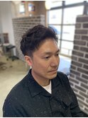 ツーブロックパーマスタイル