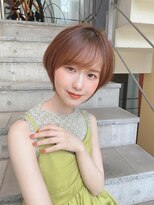 ロンド ストラーダ 心斎橋(Lond strada)&nbsp;【津賀　涼】大人美人ショートイメチェン白髪ぼかしモード