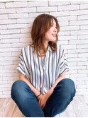 レイヤーたっぷり軽やかセミロング