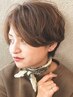 【ショートボブにオススメ】カット+シスキュアパーマ ￥11200