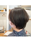 レイヤーショートボブ