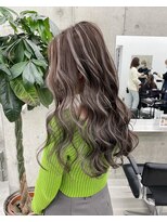 リノート バイ エゴル 名古屋(LINOET by ENGOL)&nbsp;【LINOET名古屋】手島カミラ　オンカラーで作るハイライト