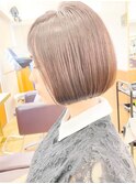 【ALBAさわ】髪質改善ツヤカラーボブ　★☆