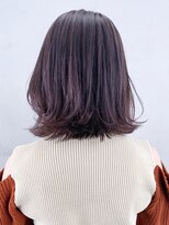 アルバム 渋谷パルコ(ALBUM)&nbsp;ラベンダーグレージュ外ハネボブ_グレージュカラーボブ_ba323632