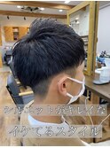 スッキリ刈り上げスタイル