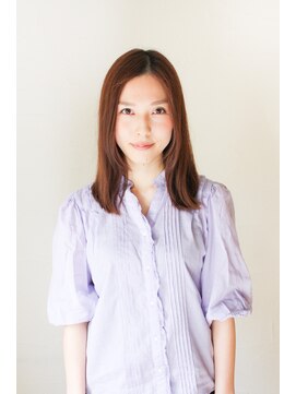 クラク 笹塚店(KURAKU) 高発色/ビタミンオレンジ/ワンレンロング/20代30代