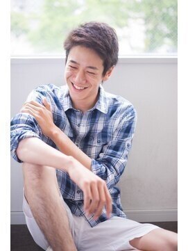 ジュエル アンド バービー(Jewel&Barbie) 【当日予約も大歓迎♪】大人男性の簡単スタイリング爽やかヘア＊