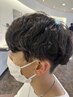 【片岡指名】メンズにオススメ！カット+ダメージレスパーマ￥10450～
