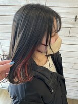 デコヘアー キートス(DECO HAIR kiitos) レッドピンキーインナー