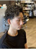 ショートツイスト/メンズカット/メッシュ/メンズ