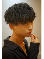 ブリーチ 金沢店(BLEACHi)&nbsp;【BLEACHi】ディテールマッシュ (波巻きツイスパMIXパーマ)