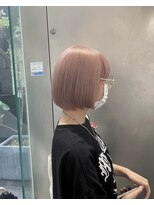 シェリ ヘアデザイン(CHERIE hair design)&nbsp;福岡 ブリーチ ベージュ グレージュ ダブルカラー ハイライト