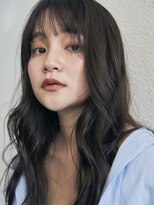 フレイムス ヘアアンドリラックス 南越谷店(Frames hair&relax)&nbsp;ナチュラルロング/ブルーブラック