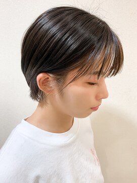 アーク イオン土山店(ARK) 【こだわり顔まわり】ショートボブ×前髪あり×インナーカラー