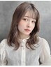 【艶髪♪透明感◎】デザインカット＋アディクシーカラー＋後処理TR　￥8700