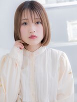 モッズヘア 上尾西口店(mod's hair)&nbsp;ツヤ髪くすみベージュ切りっぱなしボブディh3上尾20代30代40代